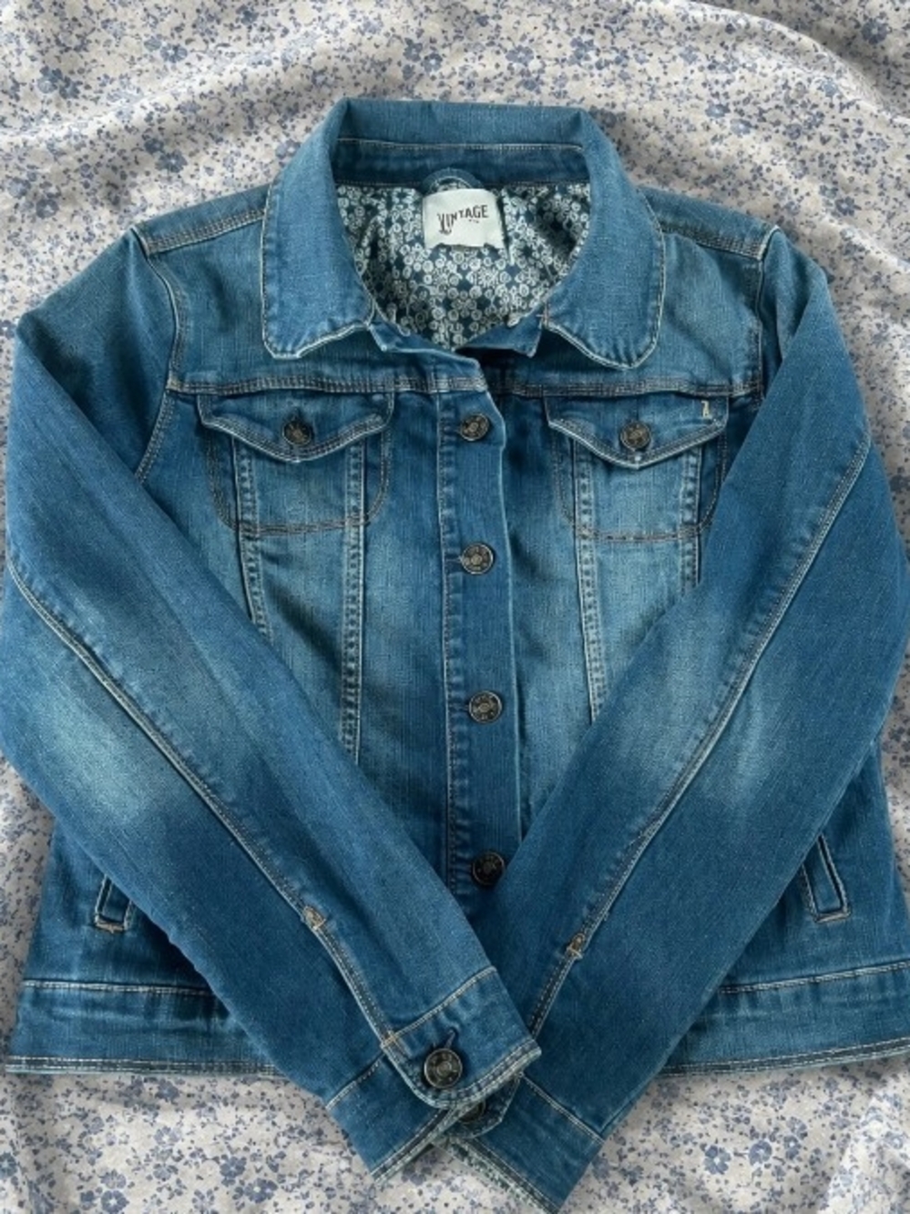 Women’s Blue Denim Jean Jacket